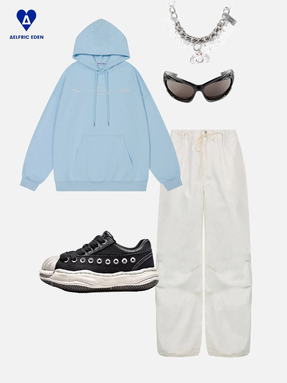 Aelfric Eden Star Card Print Hoodie sold by Aelfric Eden product image thumbnail 2