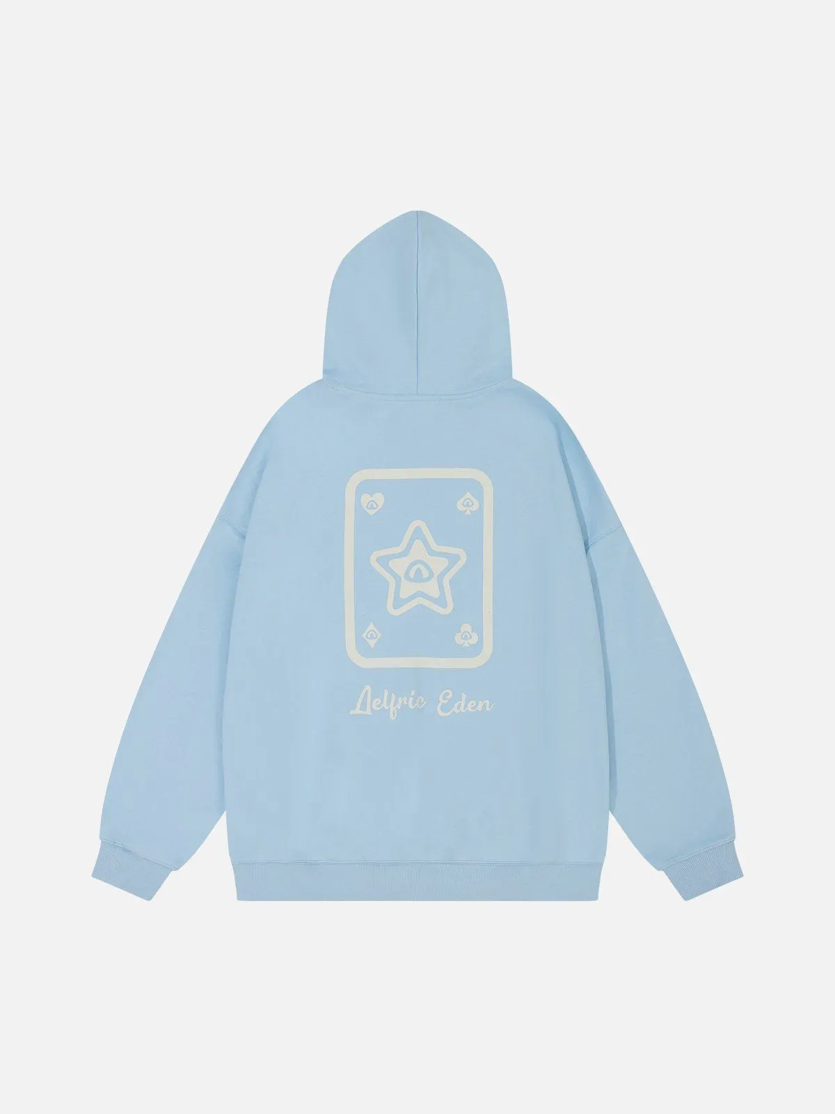 Aelfric Eden Star Card Print Hoodie sold by Aelfric Eden product image thumbnail 3