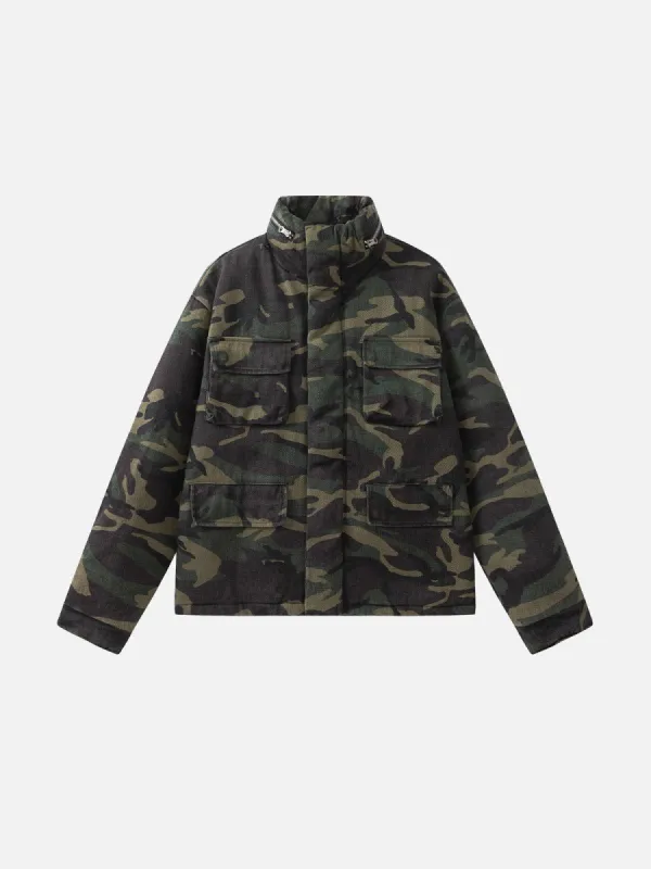 Aelfric Eden Camouflage Washed Coat sold by Aelfric Eden
