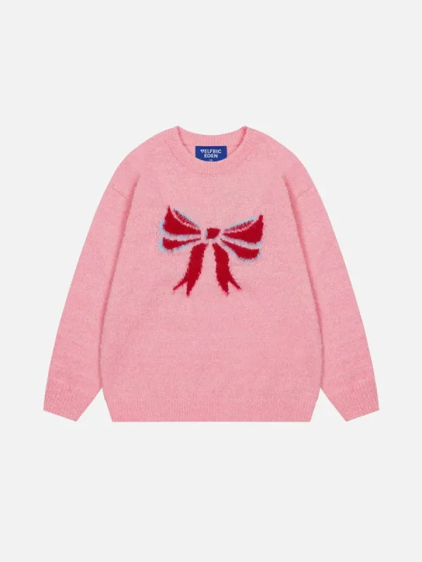 Aelfric Eden Bow Jacquard Sweater sold by Aelfric Eden