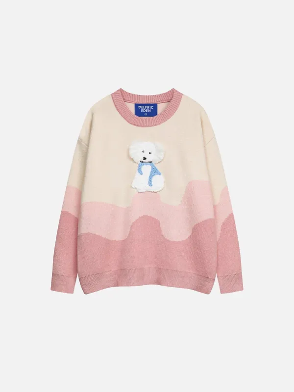 Aelfric Eden Towel Embroidery Dog Sweater sold by Aelfric Eden