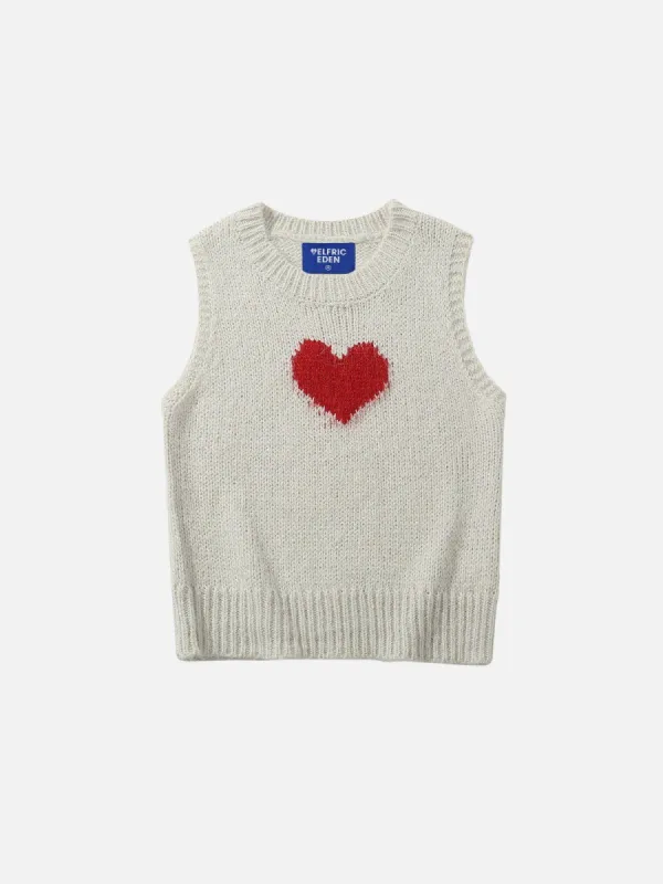 Aelfric Eden Heart Graphic Sweater Vest sold by Aelfric Eden