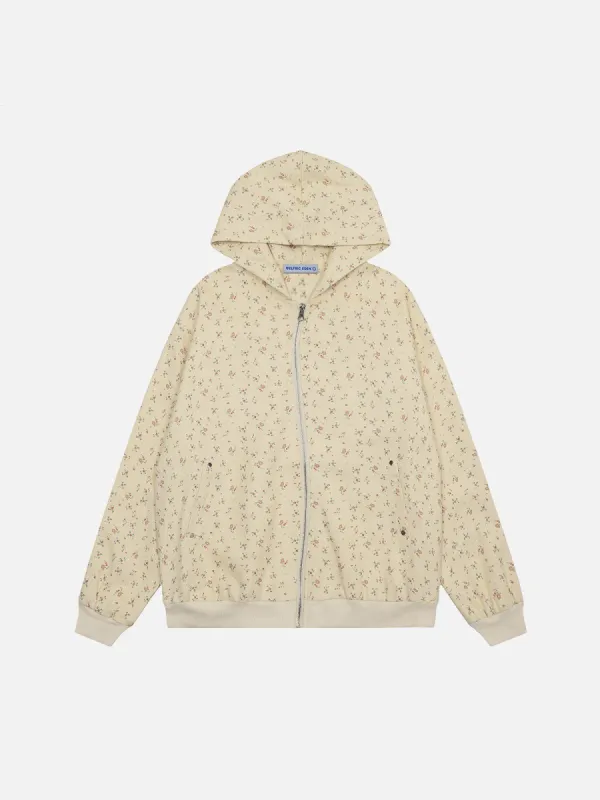 Aelfric Eden Full Print Flower Hoodie sold by Aelfric Eden