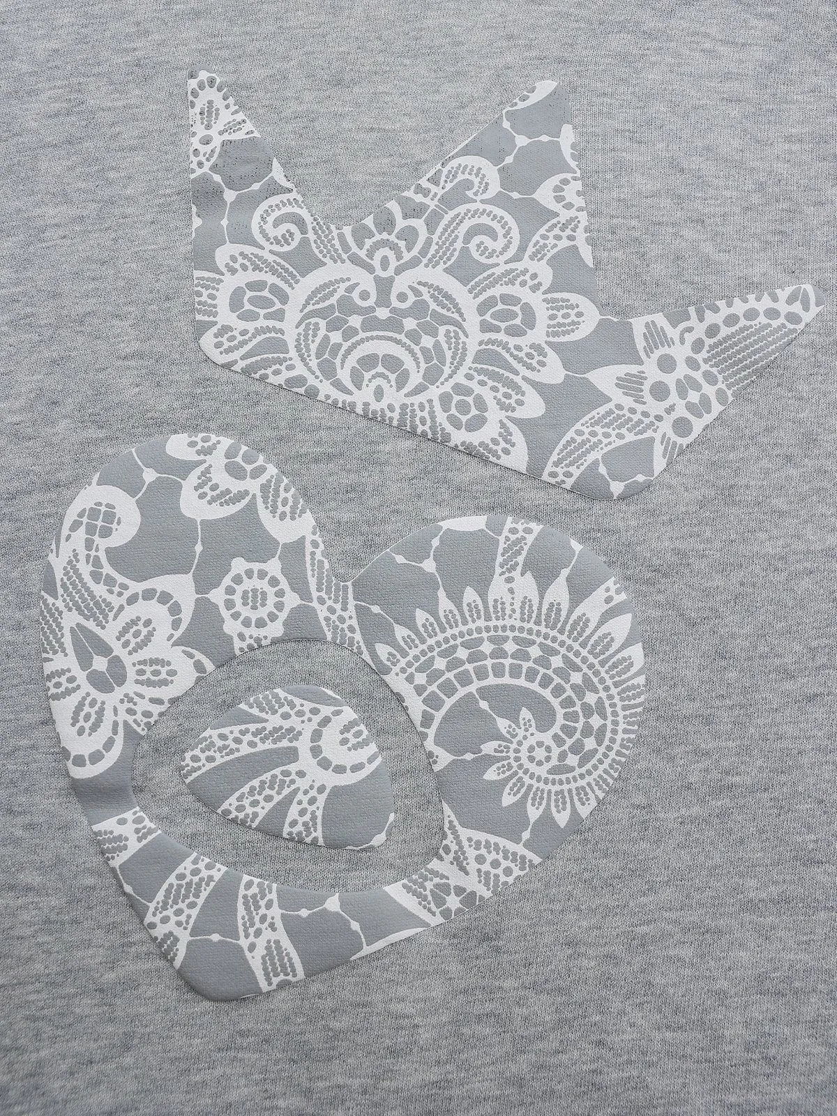 Aelfric Eden Heartie Suede Printed Hoodie sold by Aelfric Eden product image thumbnail 4