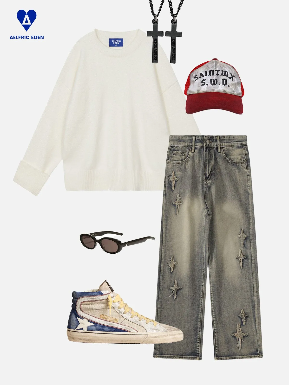 Aelfric Eden Turn Up Cuff Sweater sold by Aelfric Eden product image thumbnail 3