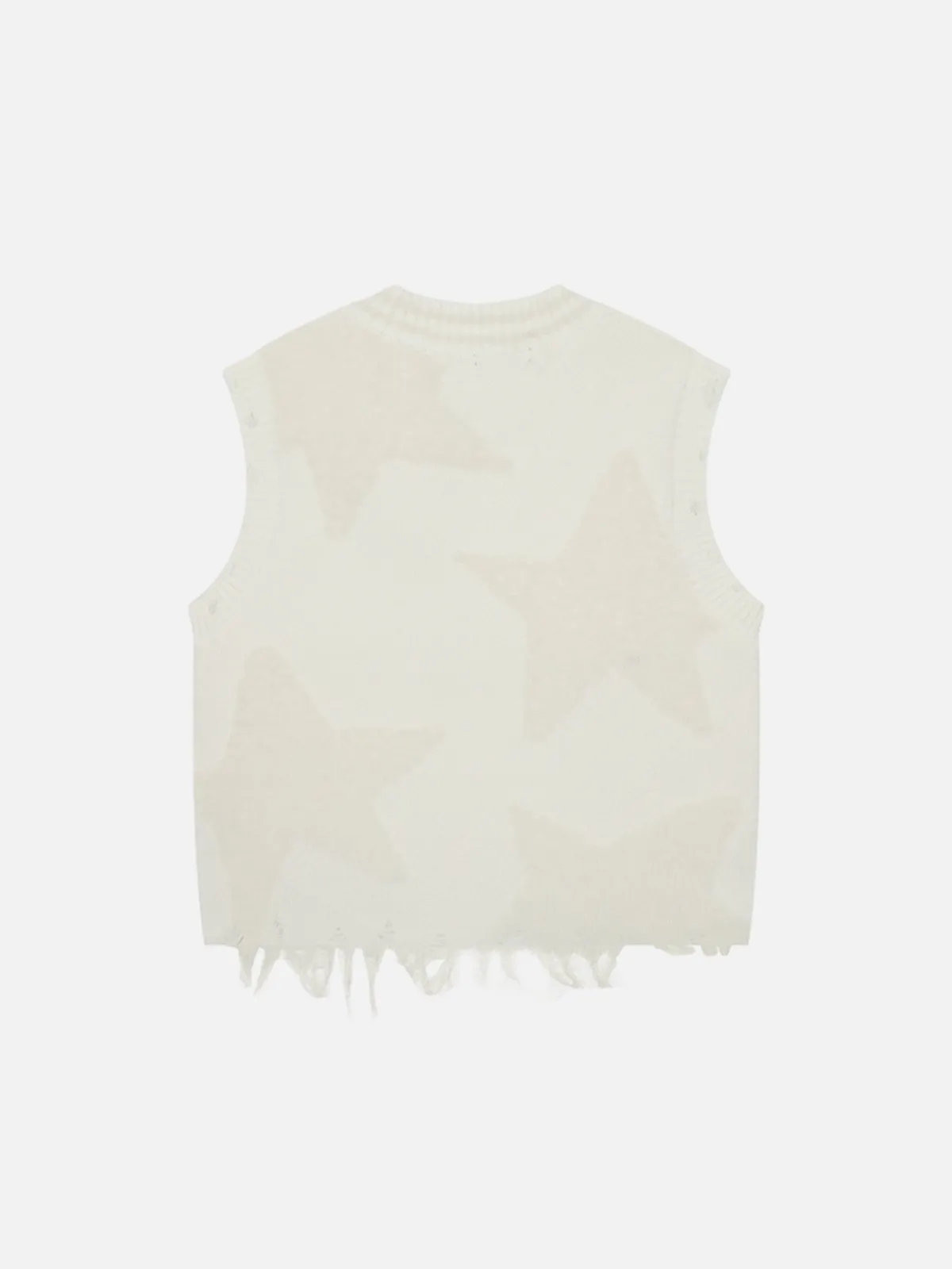 Aelfric Eden Star Graphic V-Neck Sweater Vest sold by Aelfric Eden product image thumbnail 3