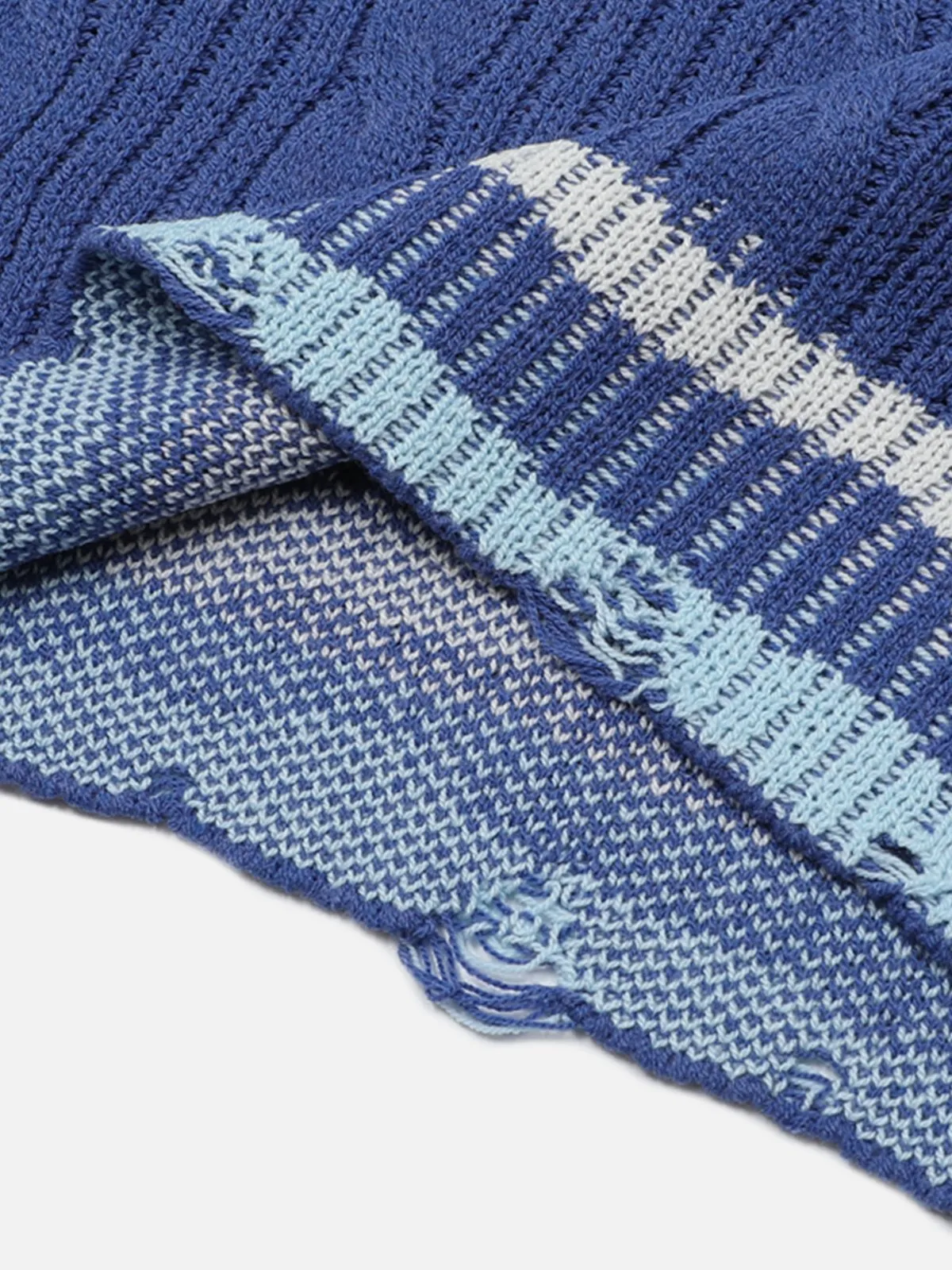 Aelfric Eden Color Blocking V-Neck Sweater Vest sold by Aelfric Eden product image thumbnail 4