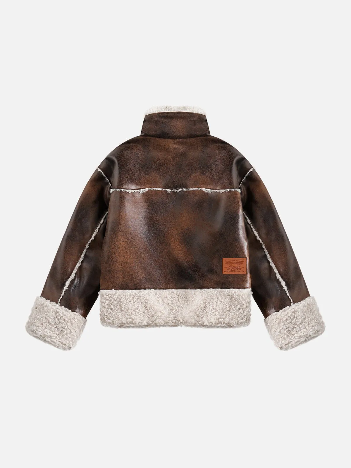 Aelfric Eden Vintage Washed Cropped Coat sold by Aelfric Eden product image thumbnail 2