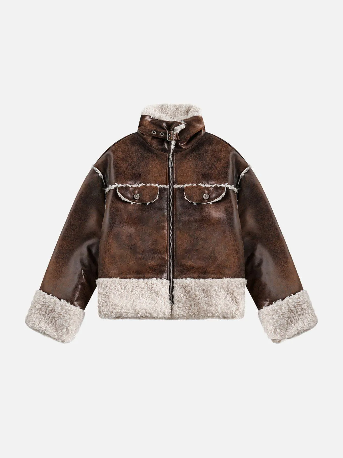 Aelfric Eden Vintage Washed Cropped Coat sold by Aelfric Eden