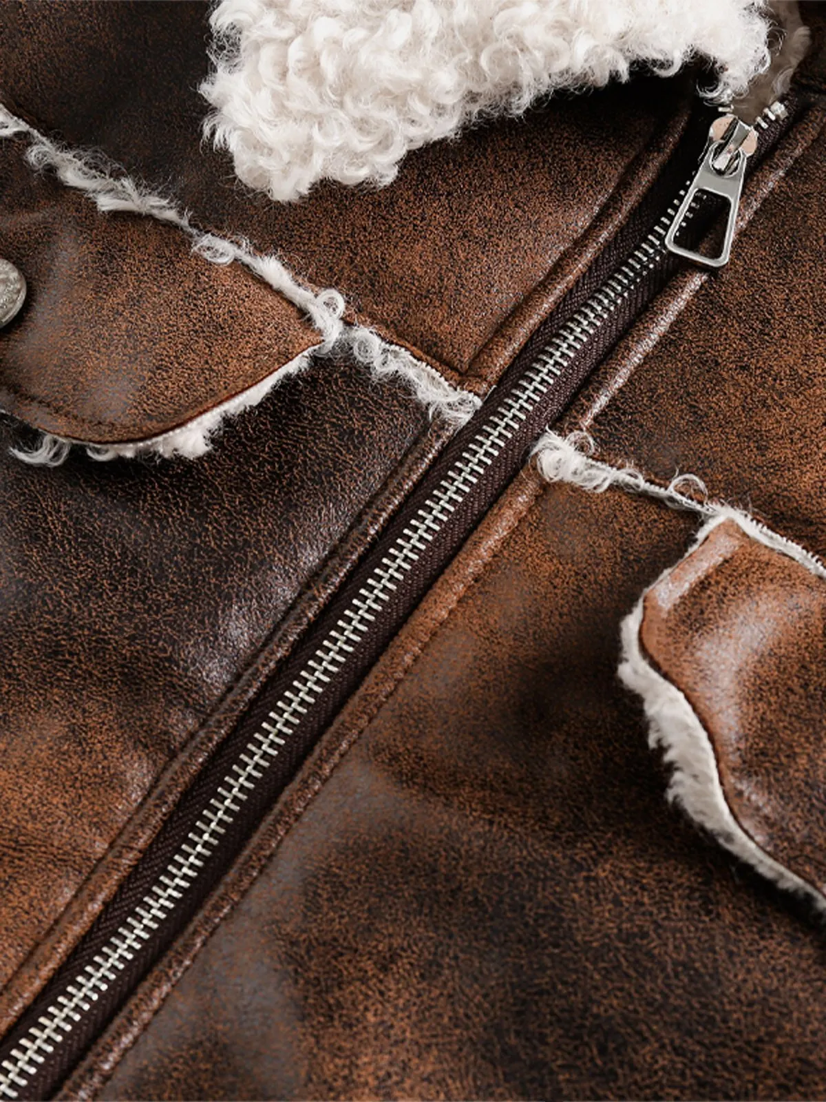 Aelfric Eden Vintage Washed Cropped Coat sold by Aelfric Eden product image thumbnail 3