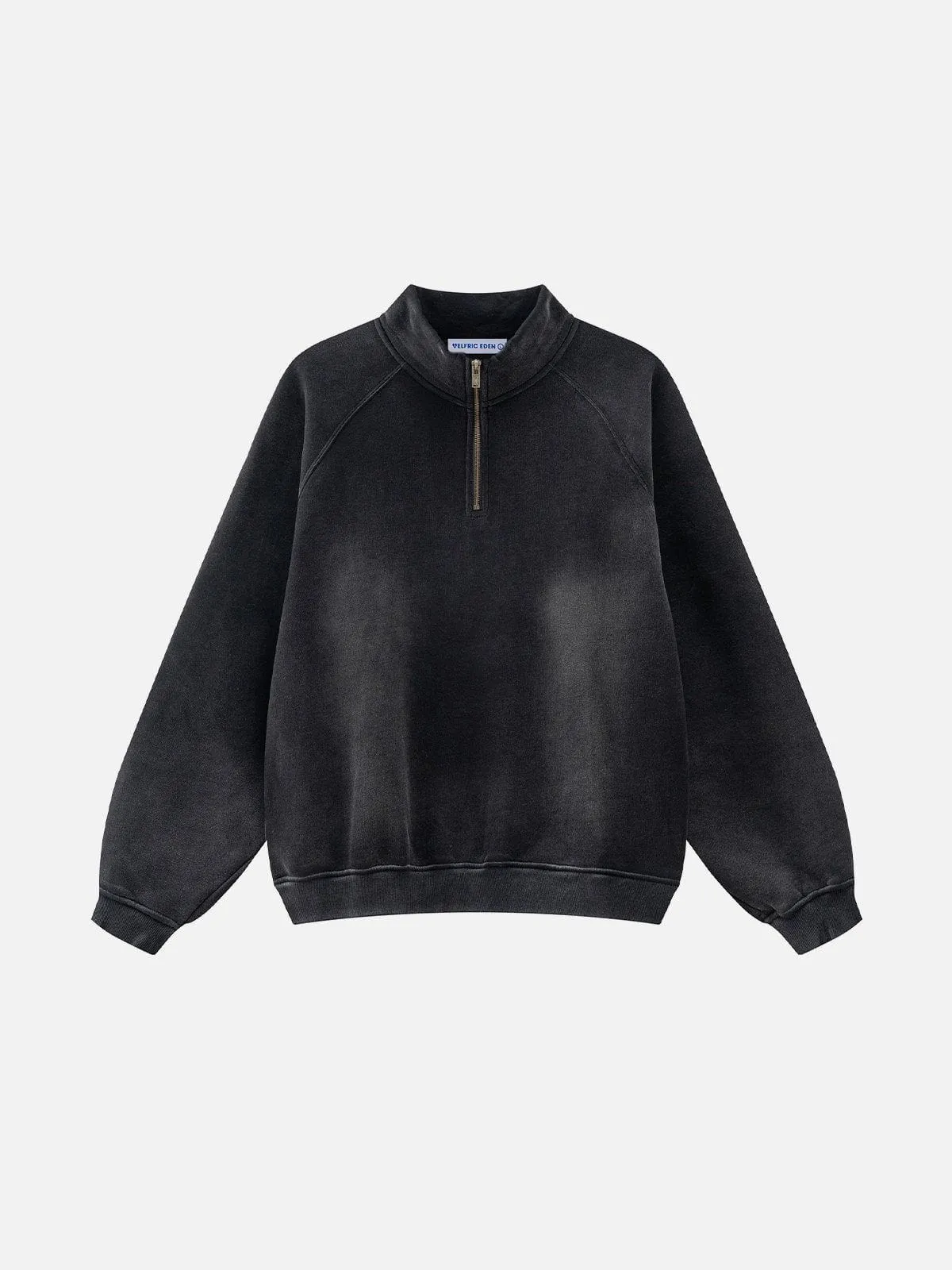 Aelfric Eden Basic Washed Half Zip Up Sweatshirt sold by Aelfric Eden