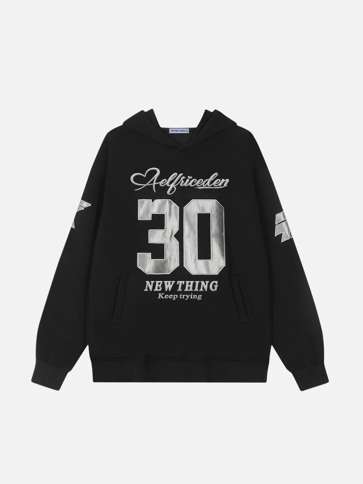 Aelfric Eden Silver Embroidery Hoodie sold by Aelfric Eden