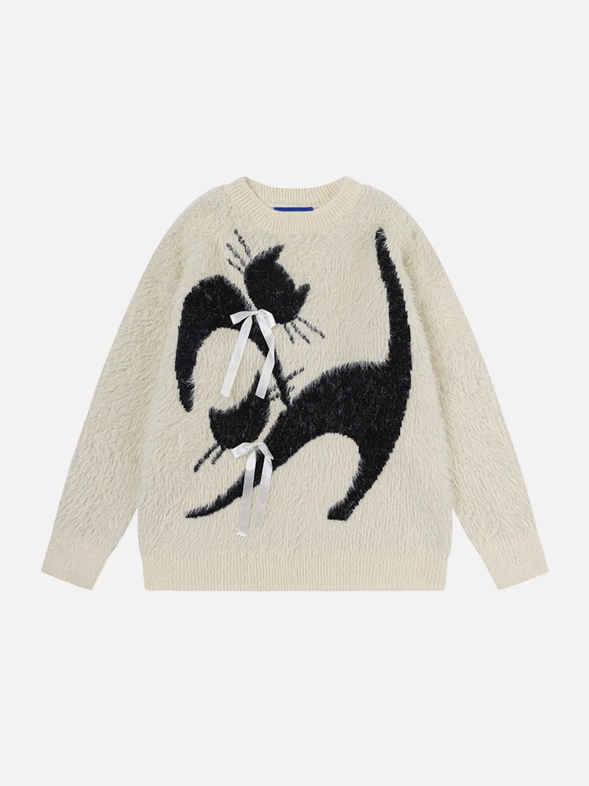 Aelfric Eden Bow Cat Graphic Sweater sold by Aelfric Eden