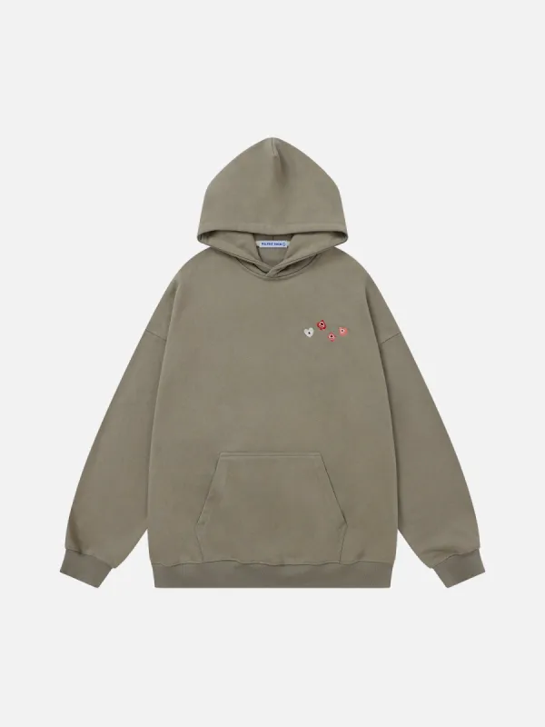 Aelfric Eden Cartoon Embroidery Hoodie sold by Aelfric Eden