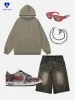 Aelfric Eden Cartoon Embroidery Hoodie sold by Aelfric Eden