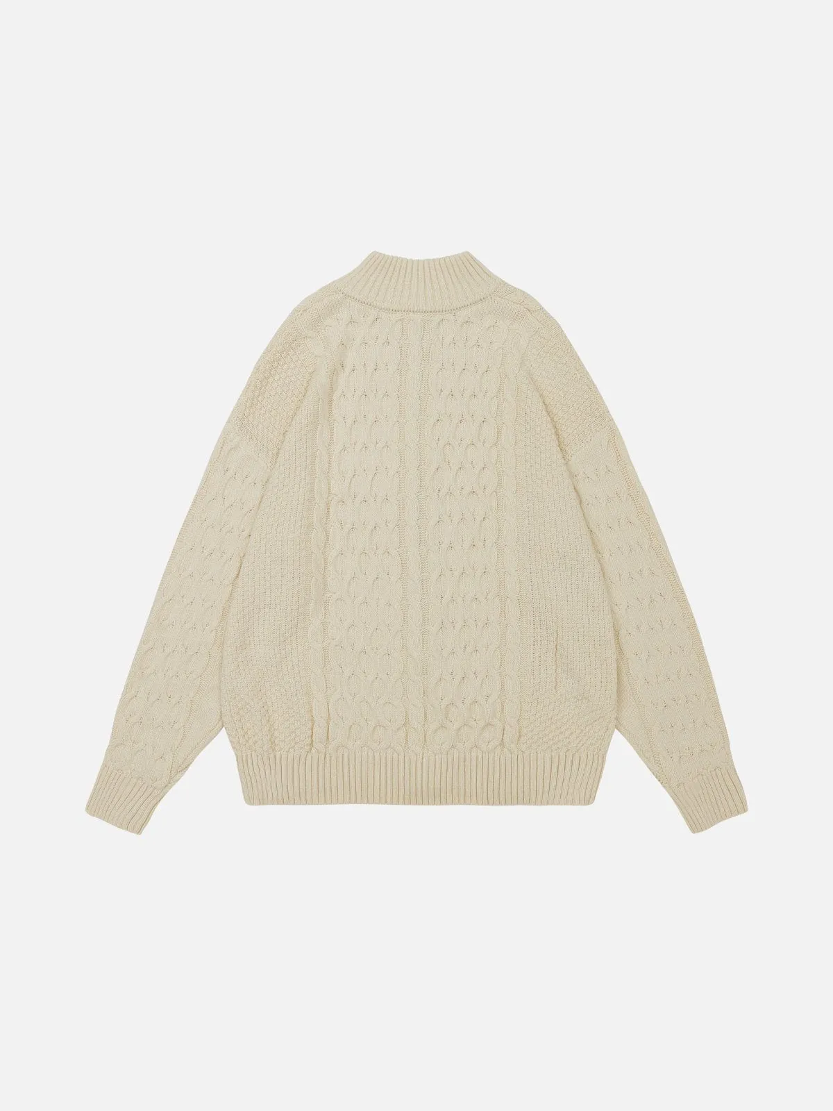 Aelfric Eden Retro 90s Zip Up Knit Cardigan sold by Aelfric Eden product image thumbnail 2
