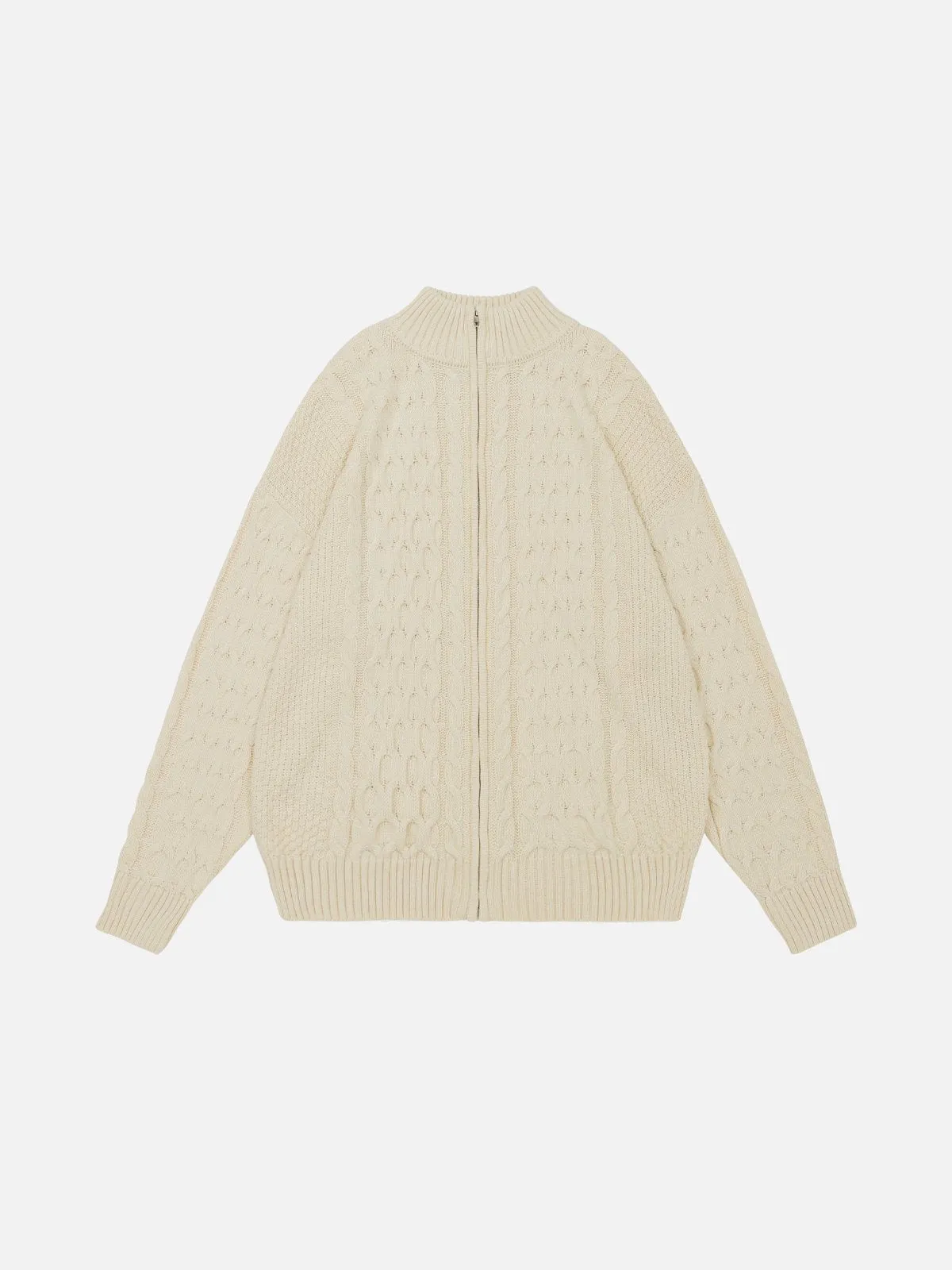 Aelfric Eden Retro 90s Zip Up Knit Cardigan sold by Aelfric Eden