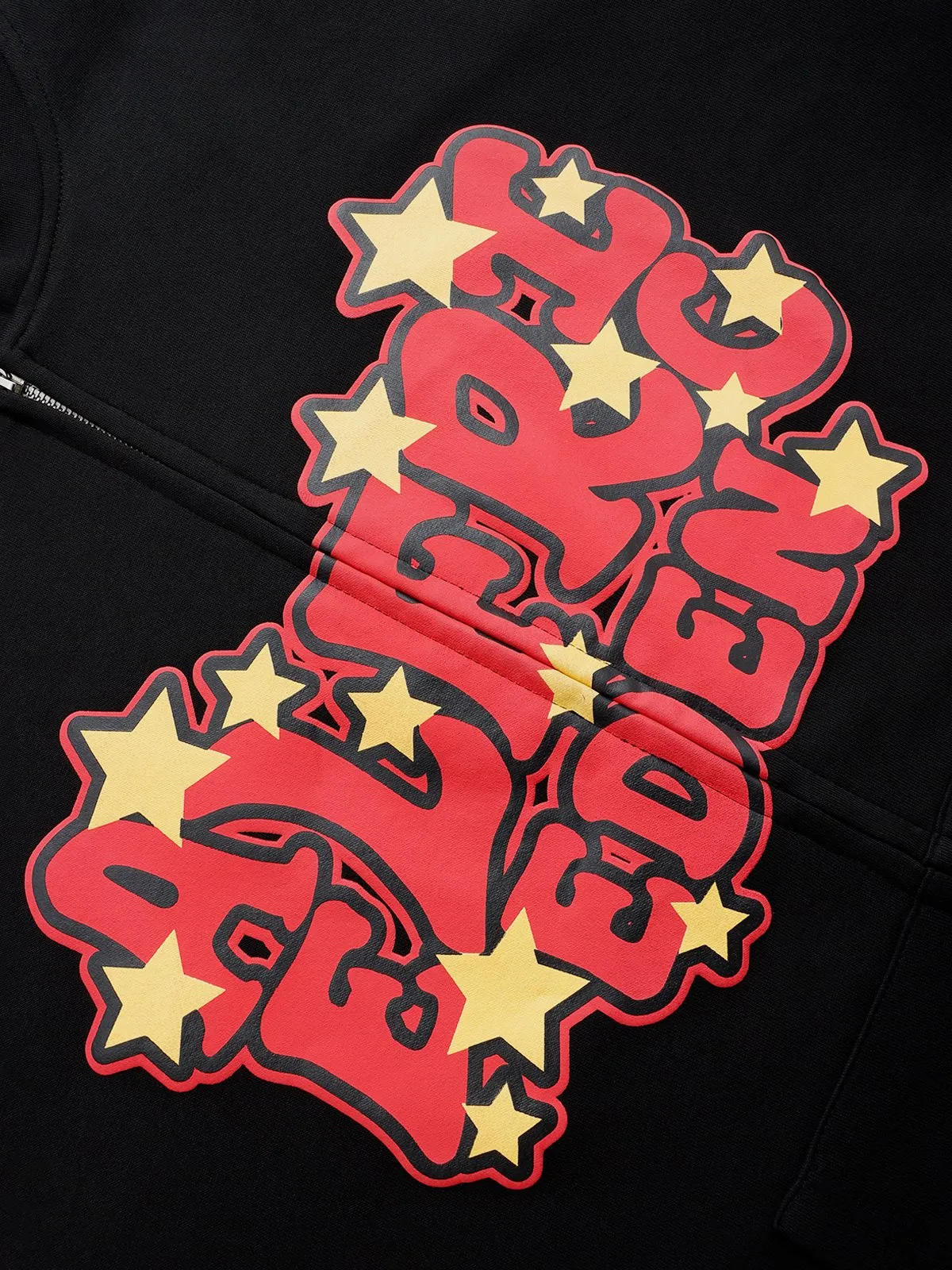 Aelfric Eden Star Foam Printing Zip Up Hoodie sold by Aelfric Eden product image thumbnail 4