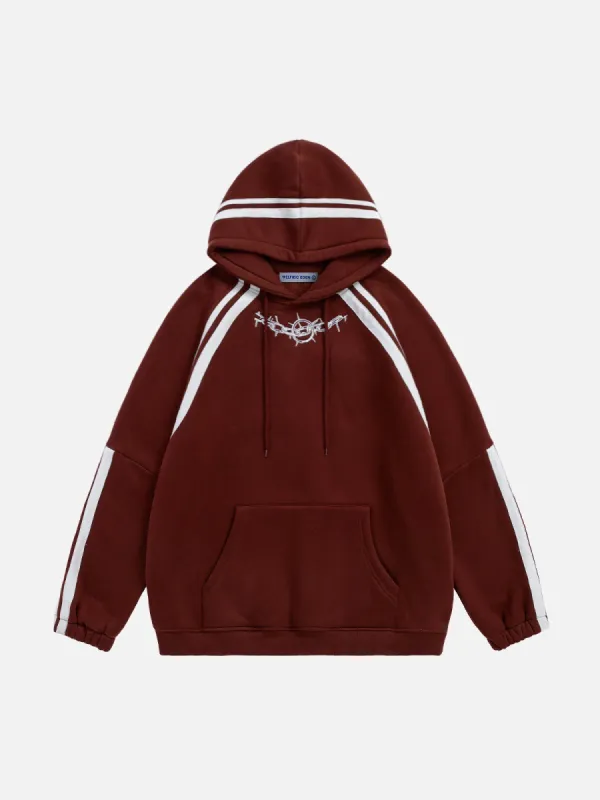 Aelfric Eden Thorny Embroidery Hoodie sold by Aelfric Eden