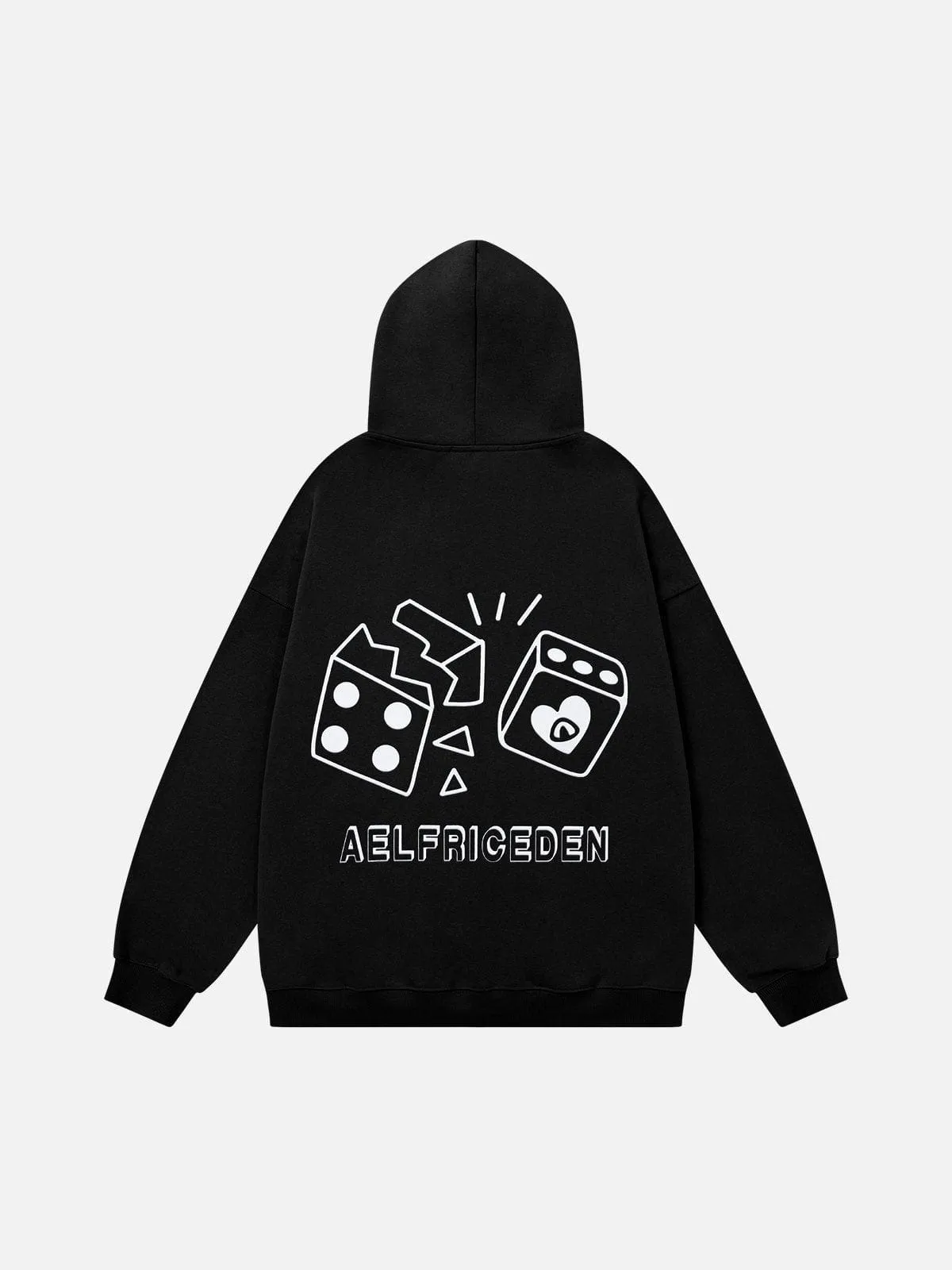 Aelfric Eden Broken Dice Print Hoodie sold by Aelfric Eden
