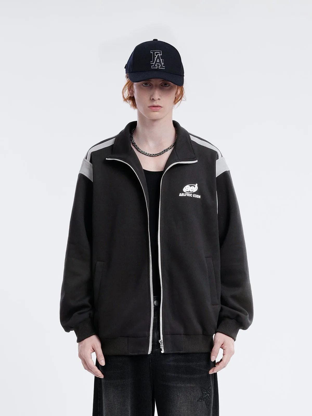 Aelfric Eden Side Shoulder Stripe Jacket sold by Aelfric Eden product image thumbnail 5