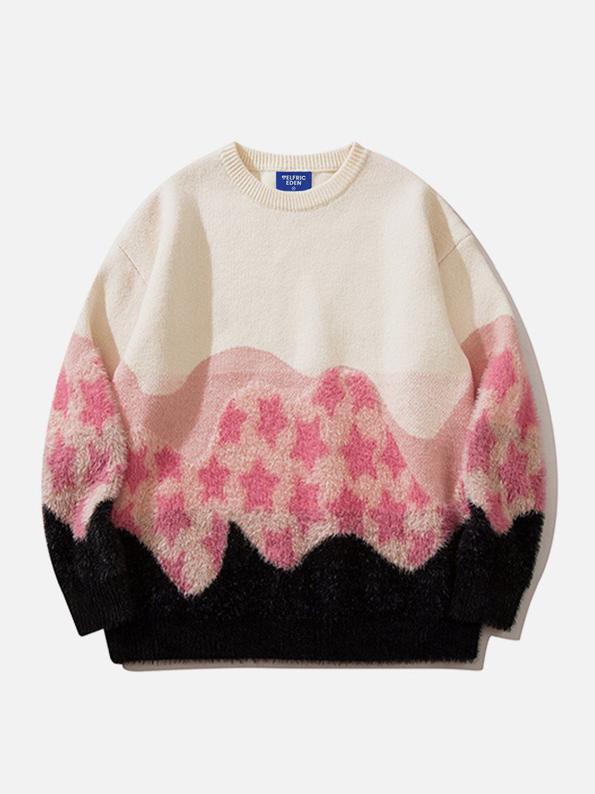 Aelfric Eden Color Blocking Star Sweater sold by Aelfric Eden