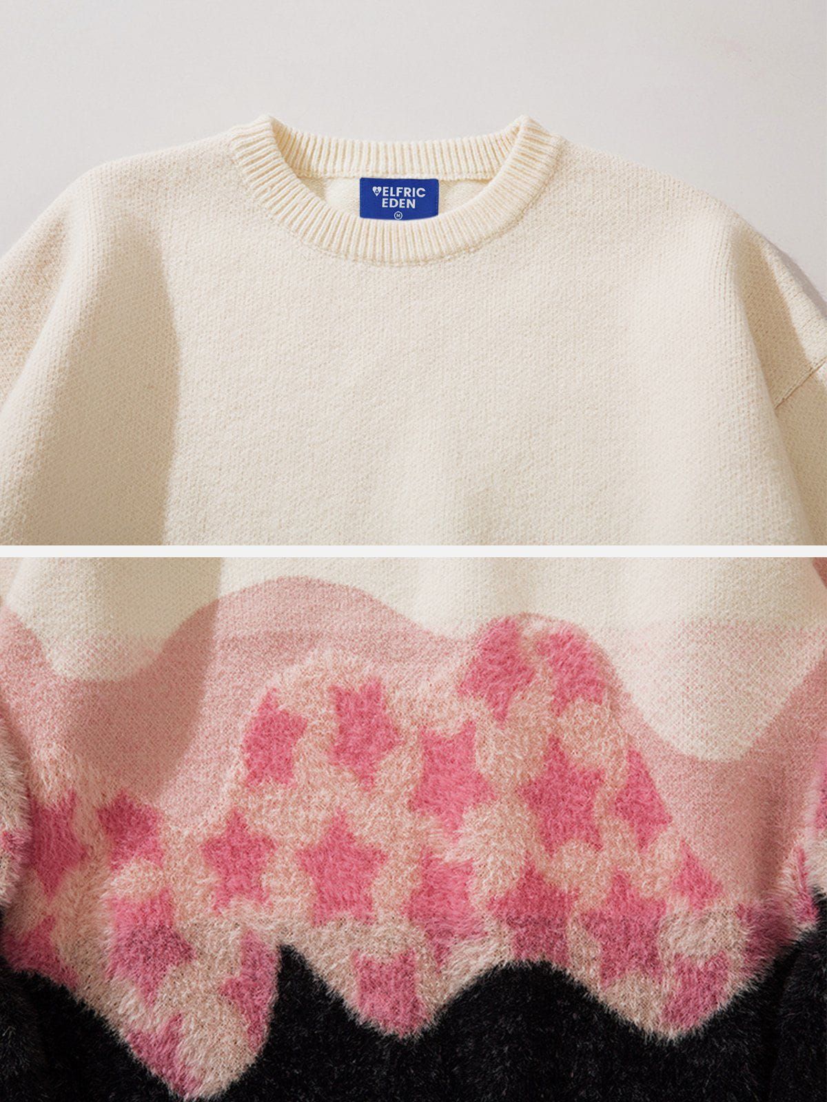 Aelfric Eden Color Blocking Star Sweater sold by Aelfric Eden product image thumbnail 4