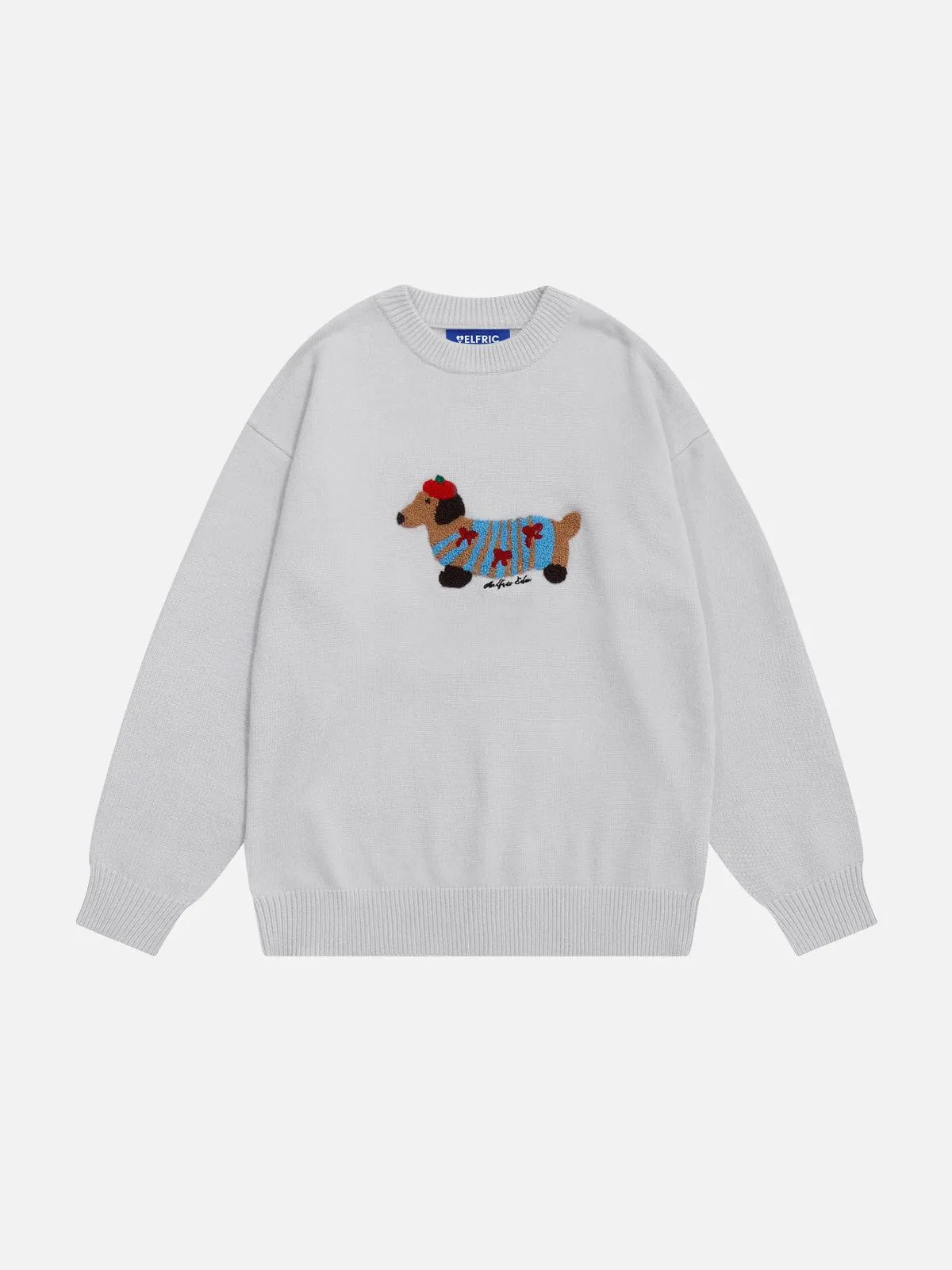 Aelfric Eden Cartoon dachshund Sweater sold by Aelfric Eden product image thumbnail 2