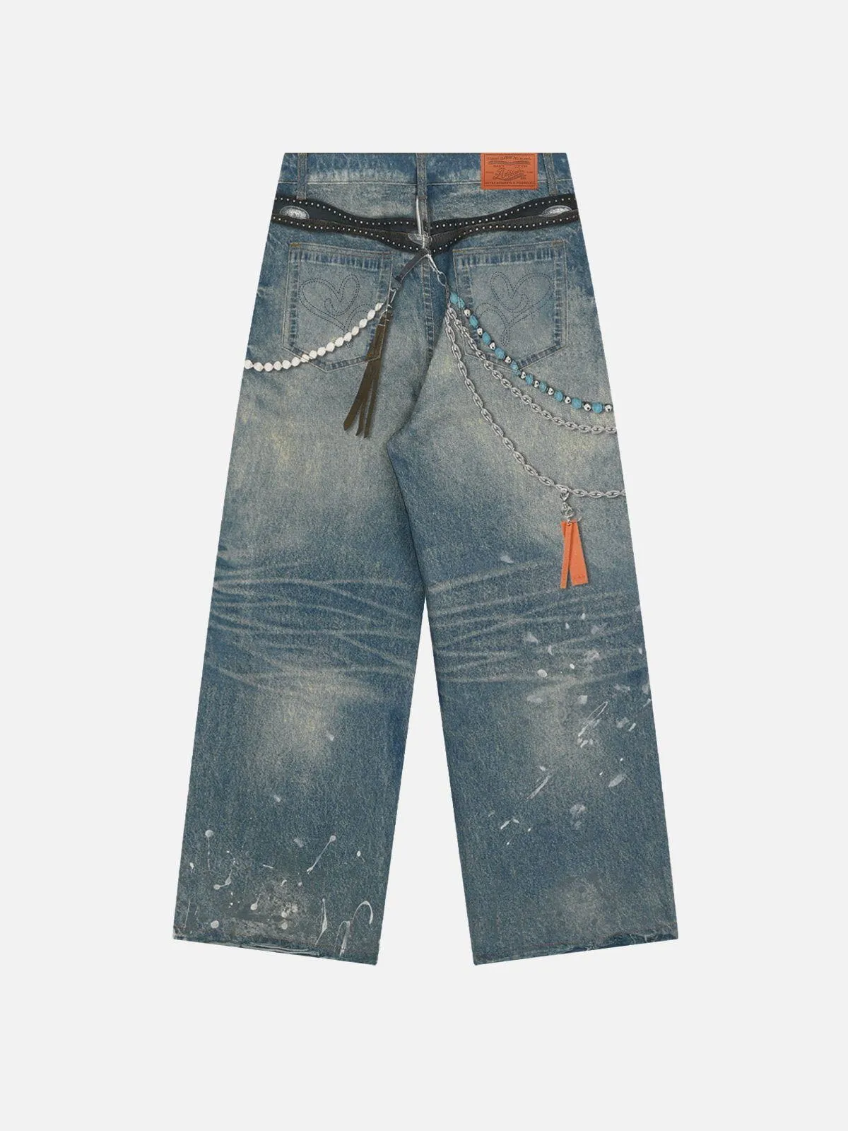 Aelfric Eden Print Washed Jeans sold by Aelfric Eden product image thumbnail 2