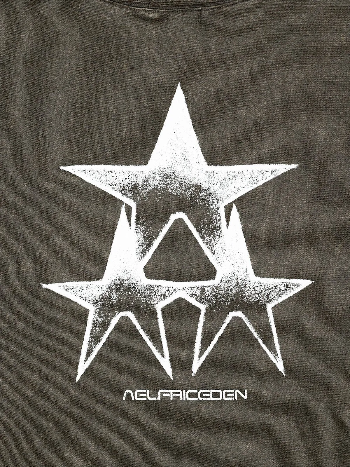 Aelfric Eden Blurring Star Washed Hoodie sold by Aelfric Eden product image thumbnail 3