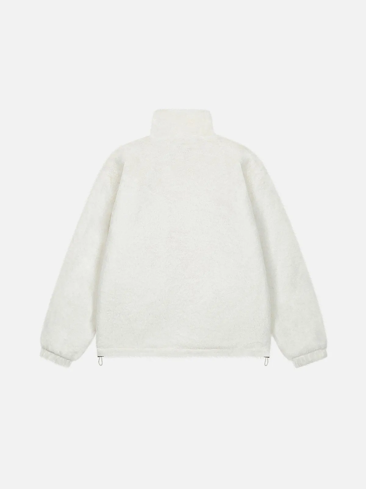 Aelfric Eden Cartoon Patchwork Sherpa Coat sold by Aelfric Eden product image thumbnail 2