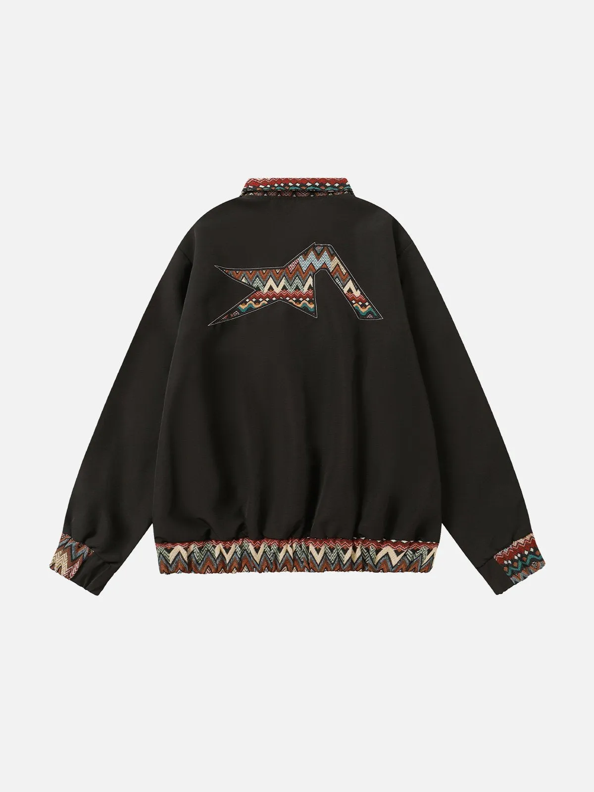 Aelfric Eden Fair Isle Patchwork Jacket sold by Aelfric Eden product image thumbnail 3