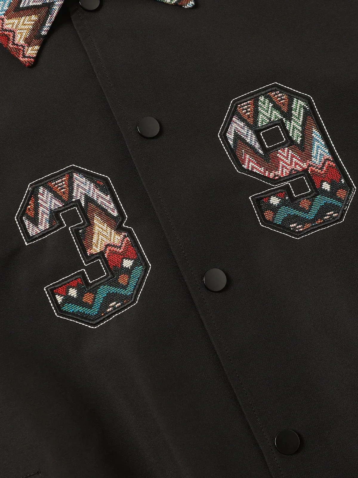 Aelfric Eden Fair Isle Patchwork Jacket sold by Aelfric Eden product image thumbnail 4