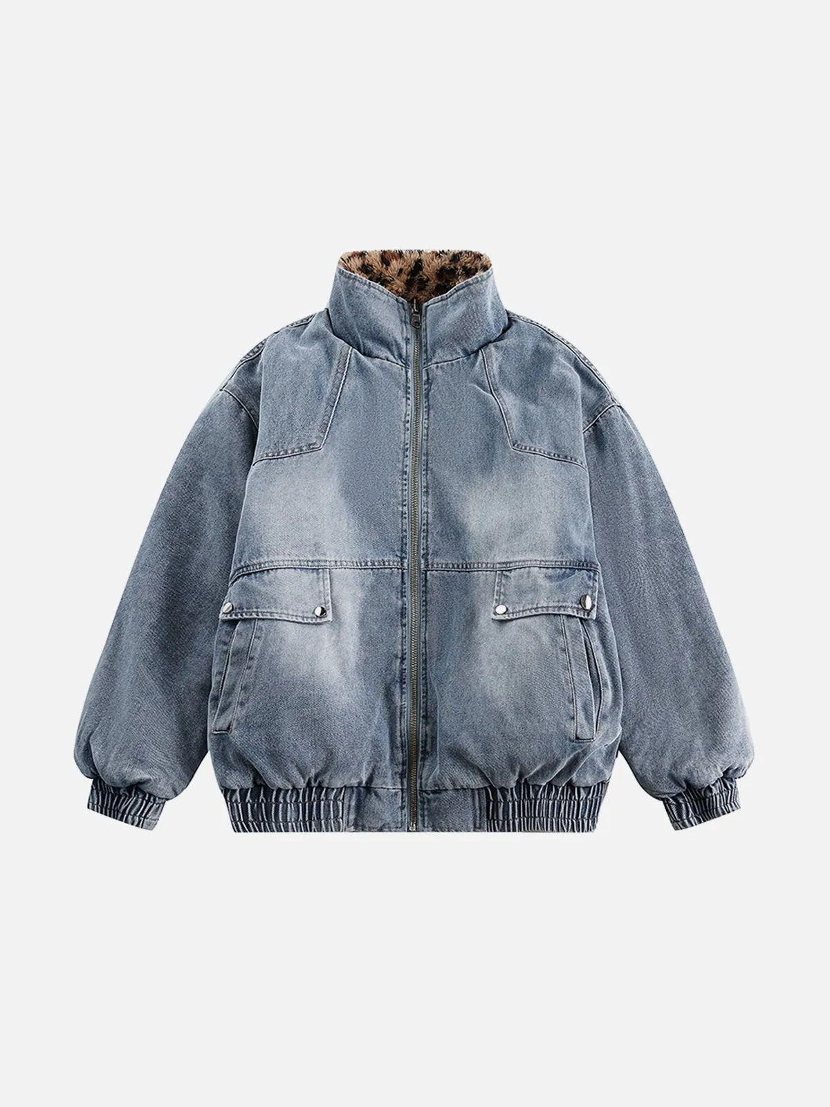 Aelfric Eden Leopard Print Reversible Coat sold by Aelfric Eden product image thumbnail 2