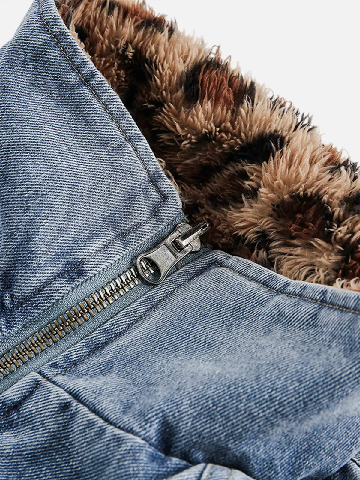 Aelfric Eden Leopard Print Reversible Coat sold by Aelfric Eden product image thumbnail 4