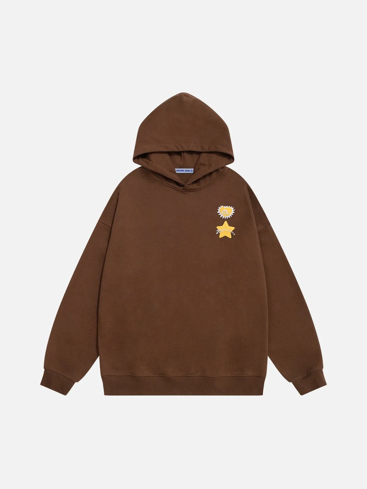 Aelfric Eden Heartie Star Print Hoodie sold by Aelfric Eden