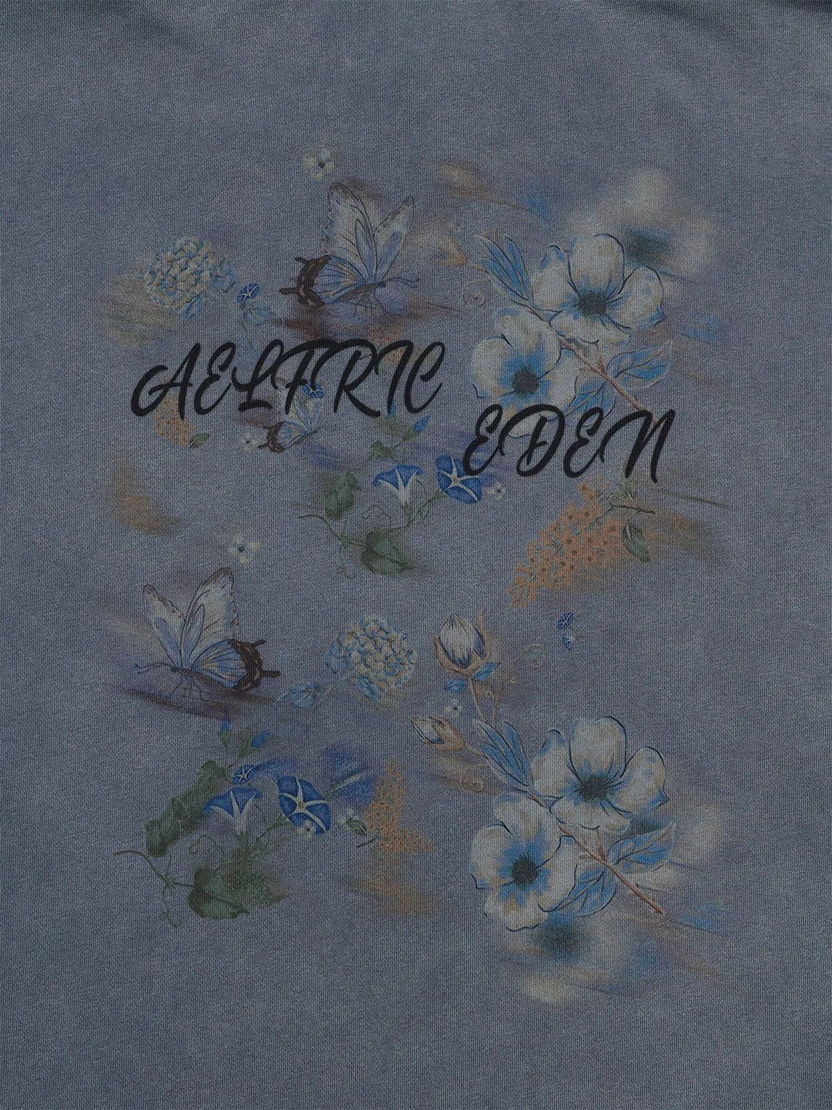 Aelfric Eden Floral Graphic Washed Hoodie sold by Aelfric Eden product image thumbnail 3