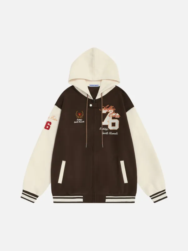 Aelfric Eden Vintage Patchwork Zip Up Hoodie sold by Aelfric Eden