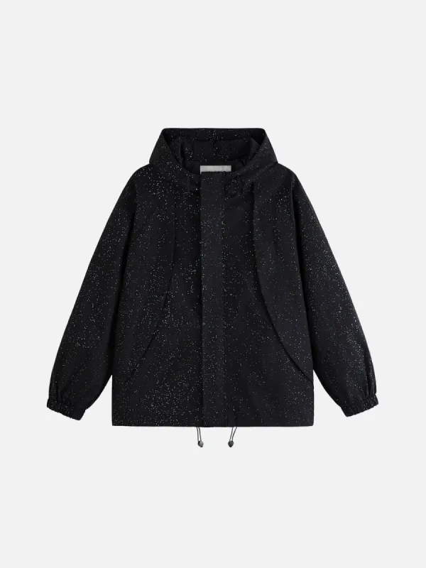 Aelfric Eden Hotfix Rhinestone Hooded Jacket sold by Aelfric Eden