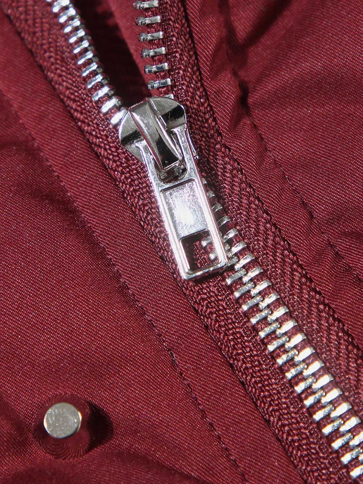 Aelfric Eden Burgundy Zip Up Coat sold by Aelfric Eden product image thumbnail 5