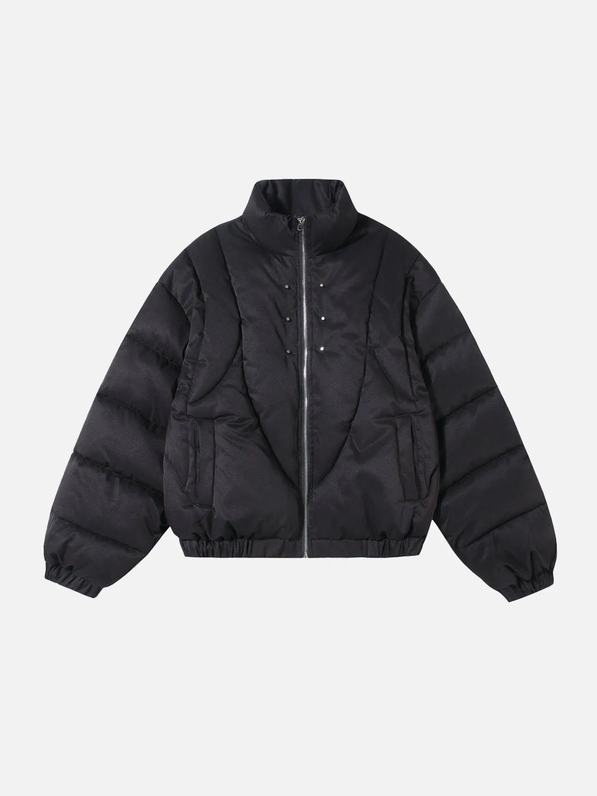 Aelfric Eden Burgundy Zip Up Coat sold by Aelfric Eden product image thumbnail 2