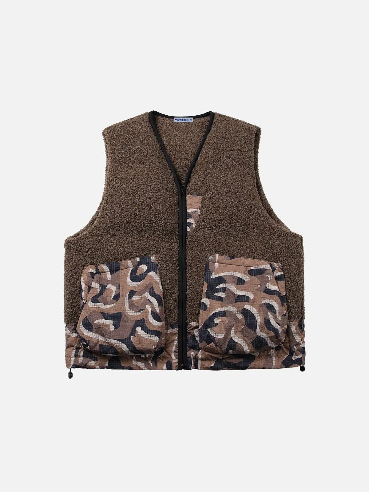 Aelfric Eden Coffee Camouflage Down Vest sold by Aelfric Eden