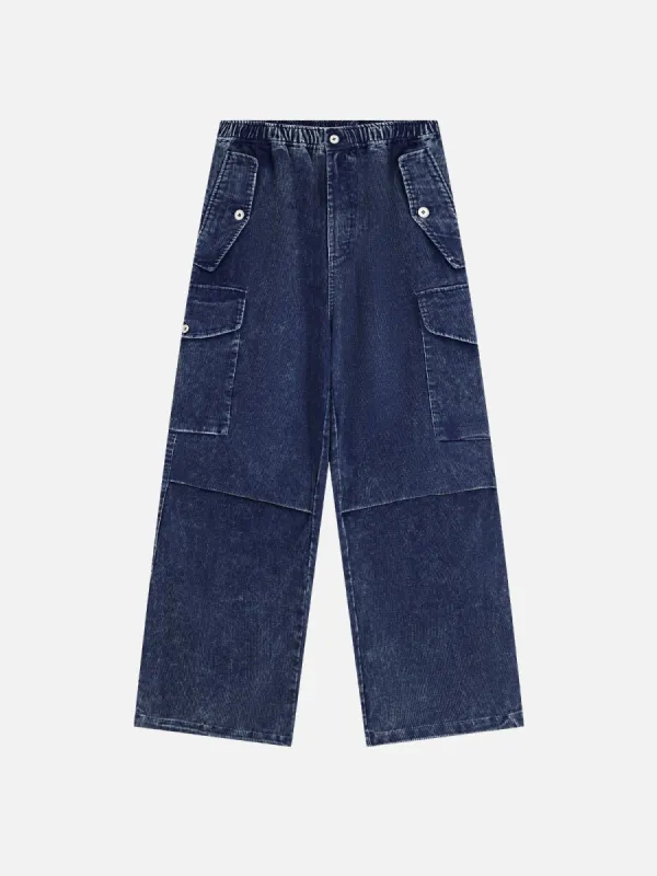 Aelfric Eden Corduroy Washed Baggy Cargo Pants sold by Aelfric Eden