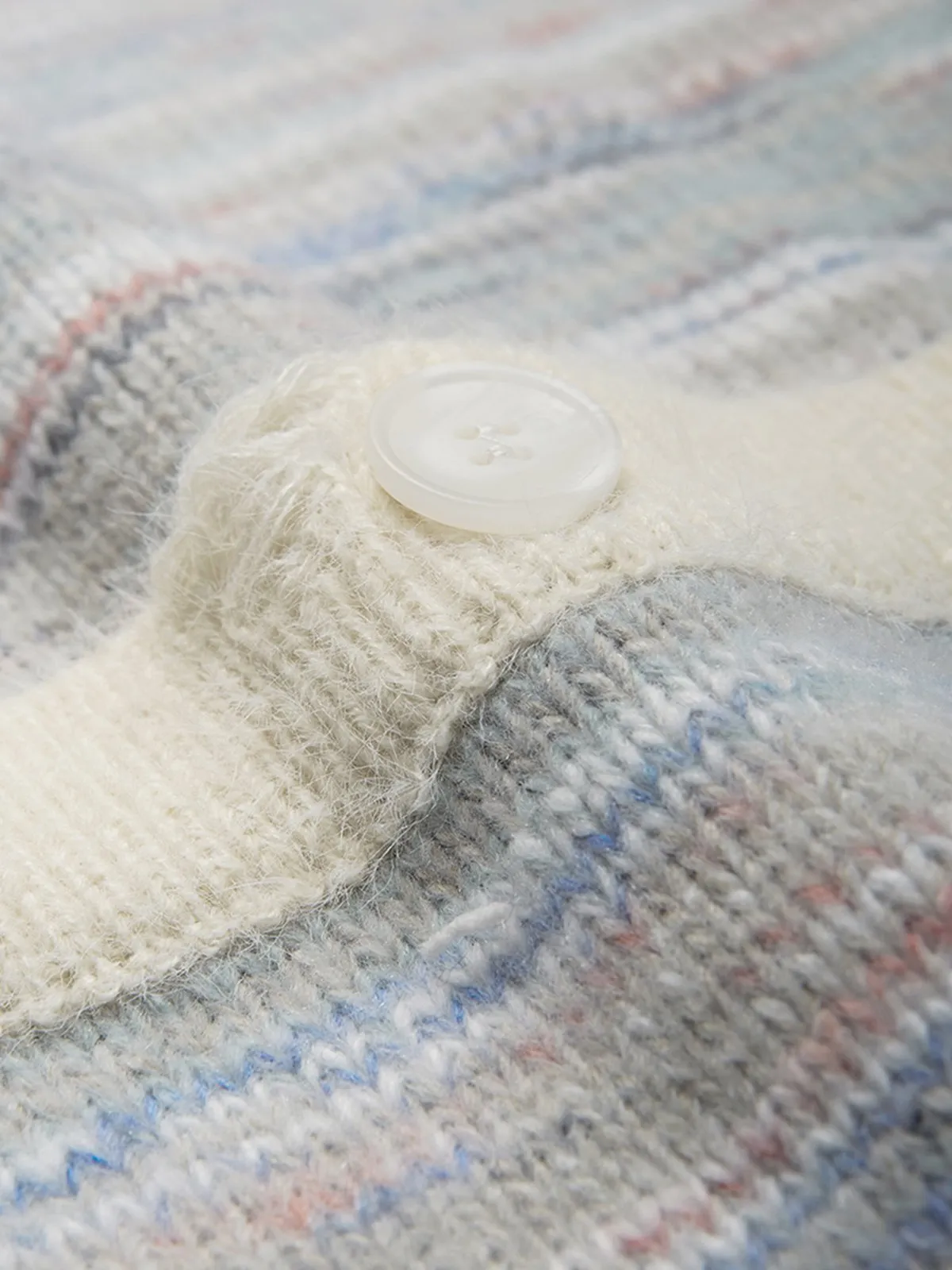 Aelfric Eden Colorful Stripe Distressed Cardigan sold by Aelfric Eden product image thumbnail 3