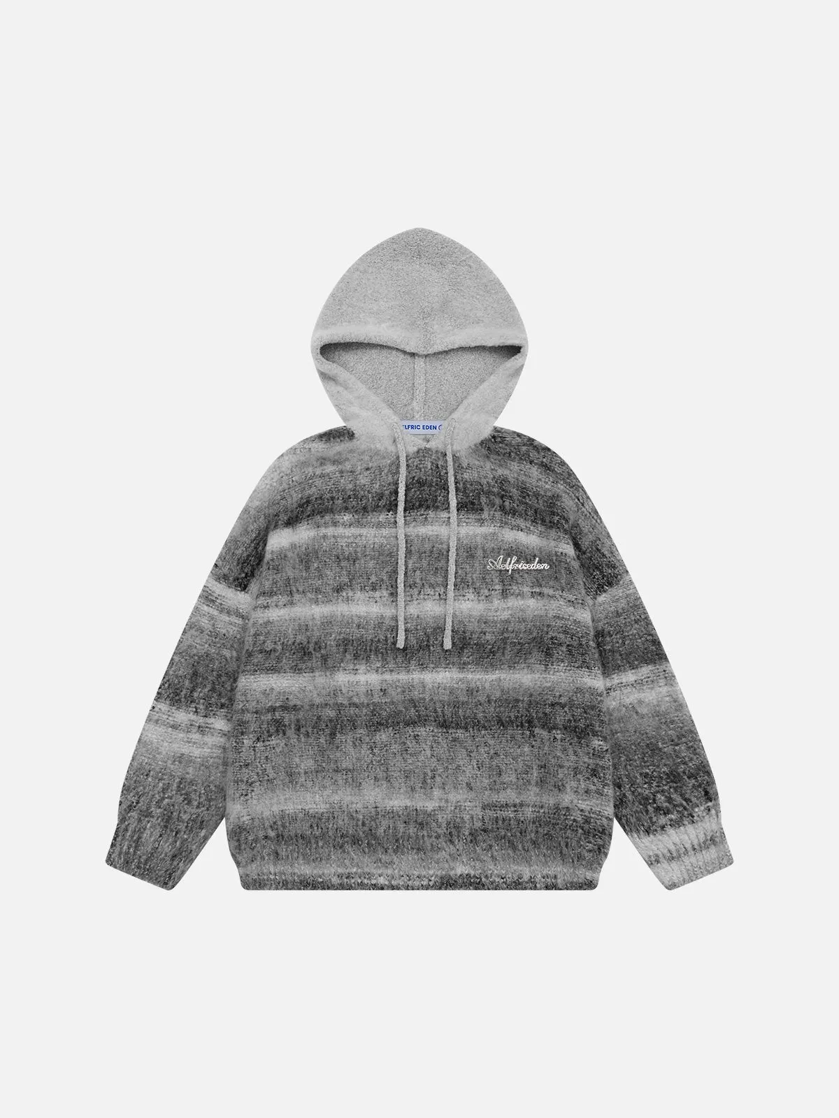 Aelfric Eden Gradient Stripe Knit Hoodie sold by Aelfric Eden product image thumbnail 2