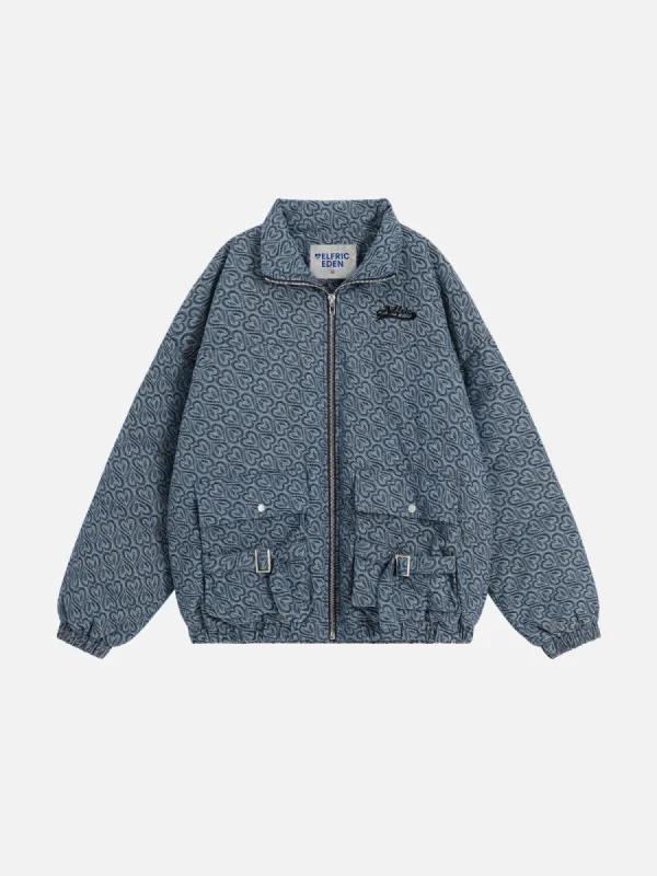 Aelfric Eden Heart Graphic Puffer Coat sold by Aelfric Eden