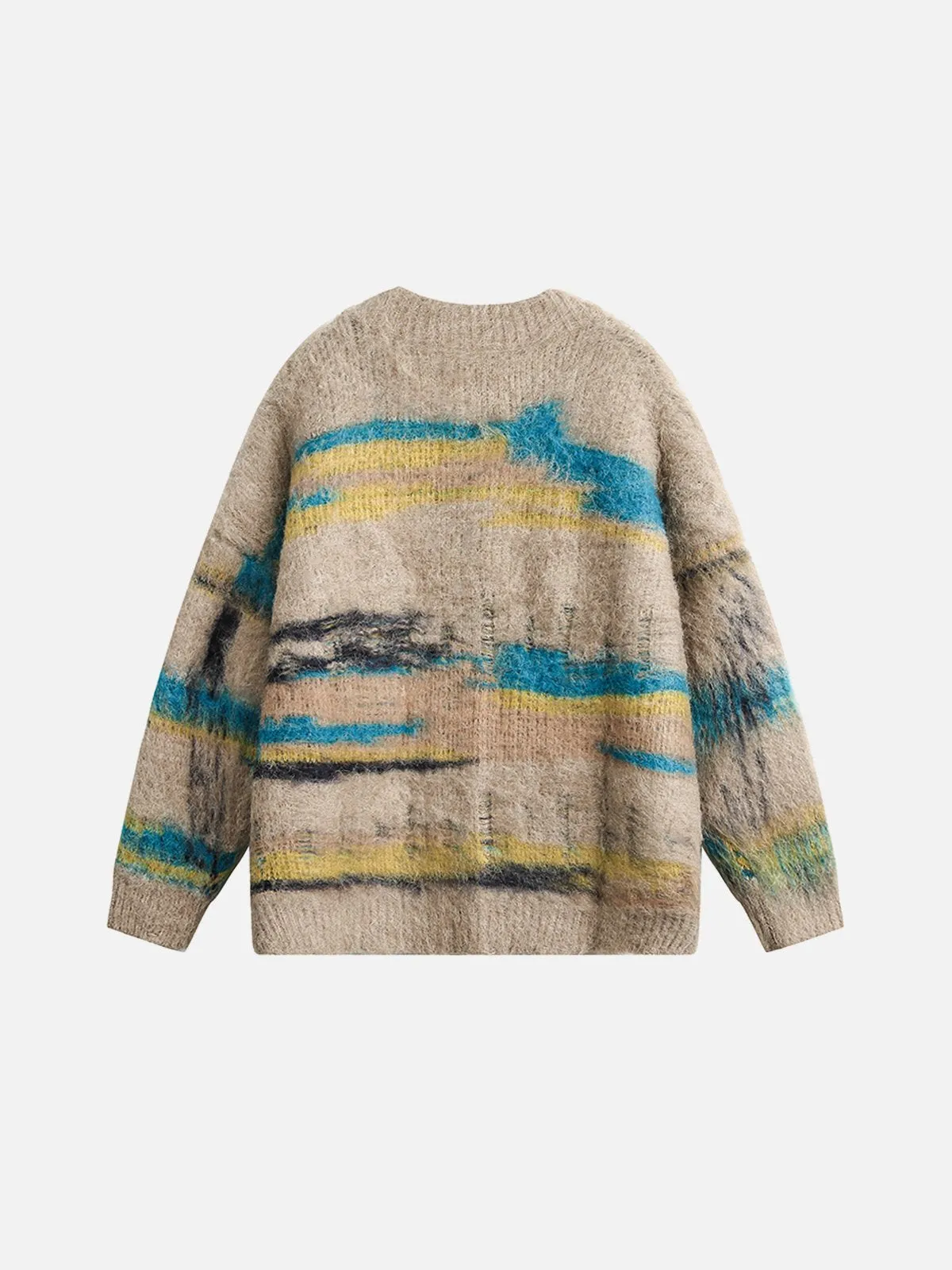 Aelfric Eden Irregular Graphic Wool Cardigan sold by Aelfric Eden product image thumbnail 2