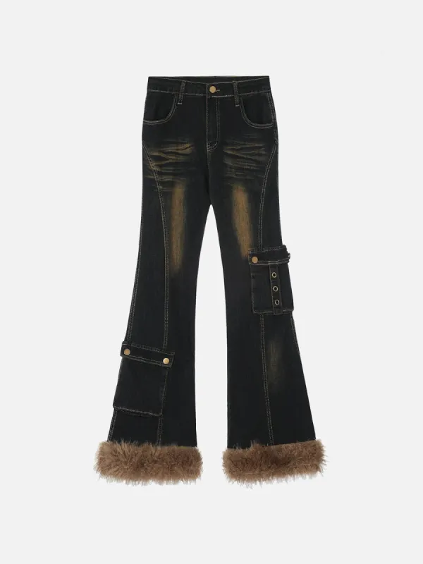 Aelfric Eden Fringe Foot Mouth Jeans sold by Aelfric Eden