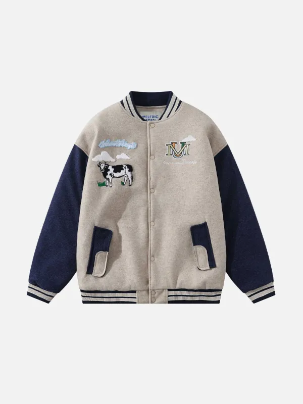 Aelfric Eden Embroidery Cow Coat sold by Aelfric Eden
