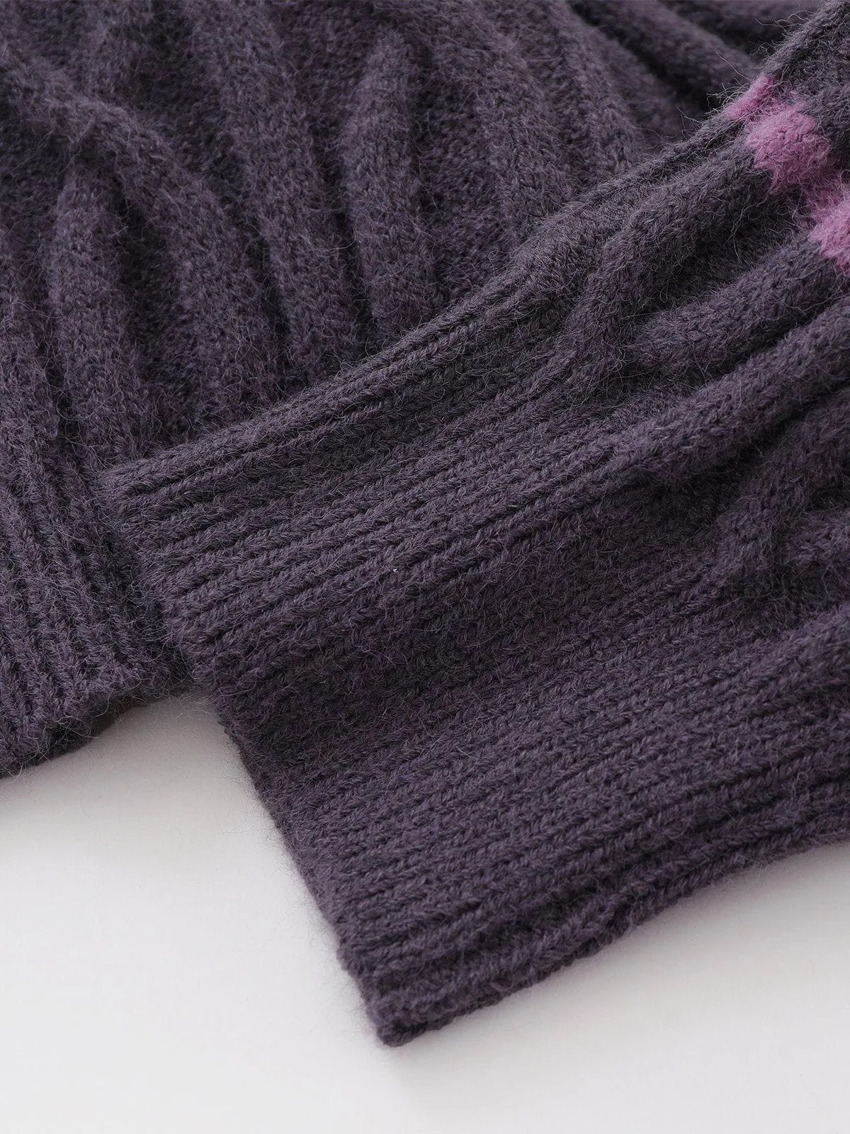 Aelfric Eden Stripe Cat Cropped Sweater sold by Aelfric Eden product image thumbnail 5